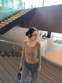 Soft Curve Long Sleeve Tee